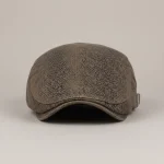 Casquette plate coton imprimé style safari - Vue 1 - casquette plate