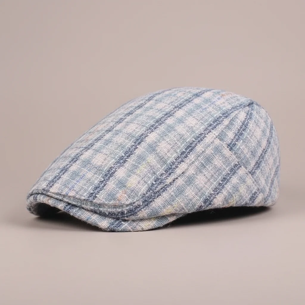 casquette plate coton motif rétro ajustable - Vue 5 - casquette plate