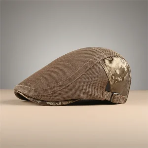 Casquette plate coton patchwork ajustable - Vue 2 - casquette plate
