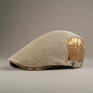 Casquette plate coton patchwork ajustable femme - Vue 2 - casquette plate