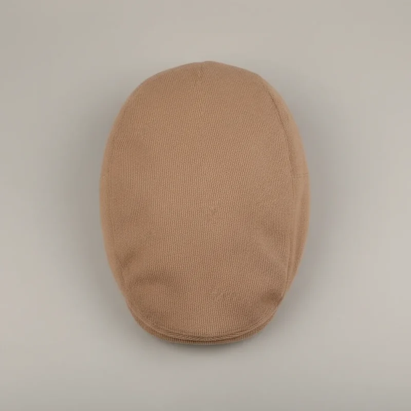 Casquette plate coton polyester ajustable camel - Vue 3 - casquette plate