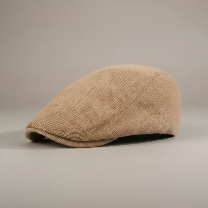 Casquette plate coton polyester ajustable camel - Vue 6 - casquette plate