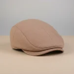 Casquette plate coton polyester ajustable camel - Vue 7 - casquette plate