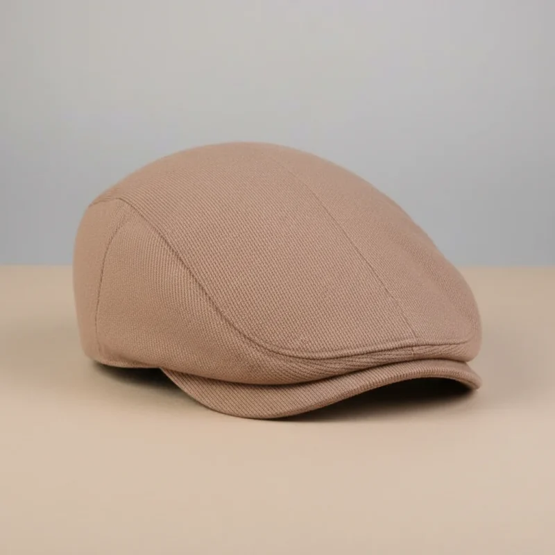 Casquette plate coton polyester ajustable camel - Vue 7 - casquette plate
