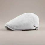 Casquette plate coton polyester ajustable été - Vue 1 - casquette plate