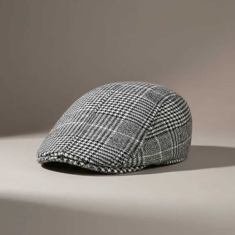 Casquette plate coton polyester style rétro - Vue 1 - casquette plate