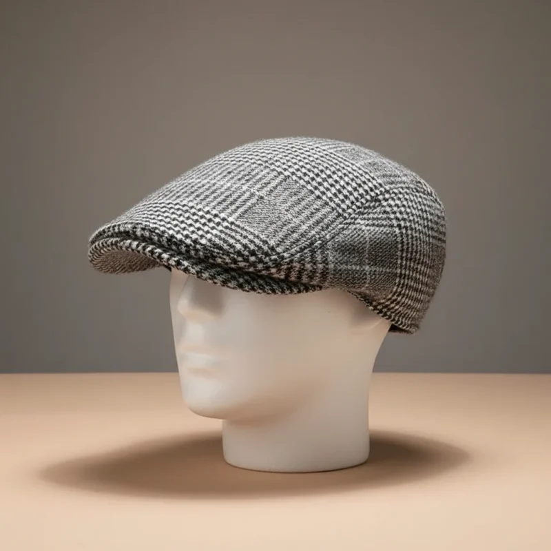 Casquette plate coton polyester style rétro - Vue 5 - casquette plate