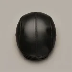 Casquette plate cuir homme style élégant - Vue 3 - casquette plate