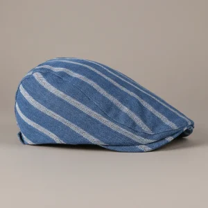 casquette plate denim homme style décontracté - Vue 2 - casquette plate