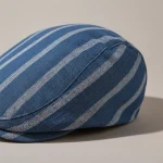 casquette plate denim homme style décontracté - Vue 4 - casquette plate