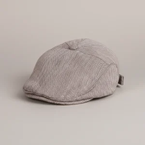 Casquette plate enfant coton ajustable marron - Vue 1 - casquette plate