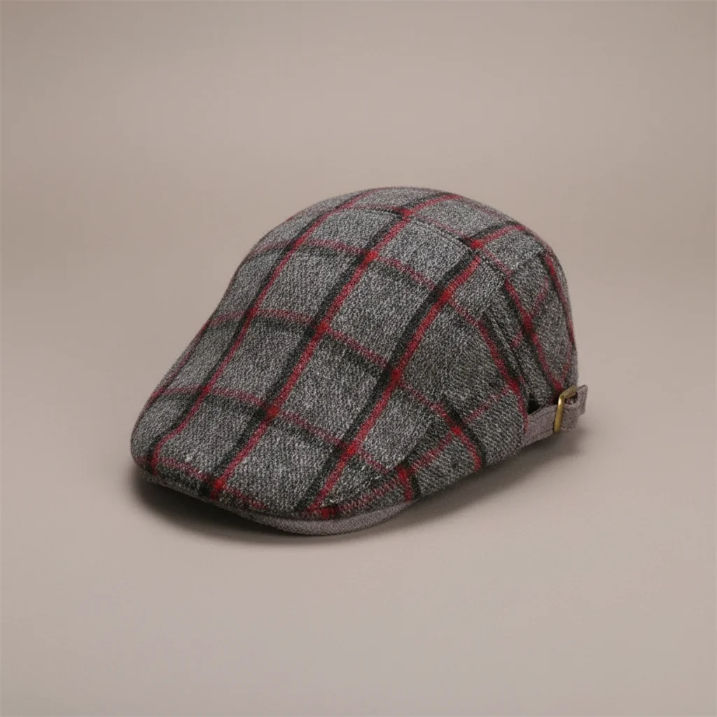 casquette plate enfant laine ajustable - Vue 3 - casquette plate