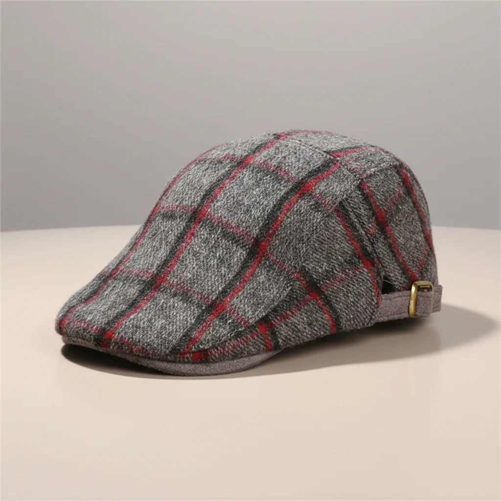 casquette plate enfant laine ajustable - Vue 4 - casquette plate