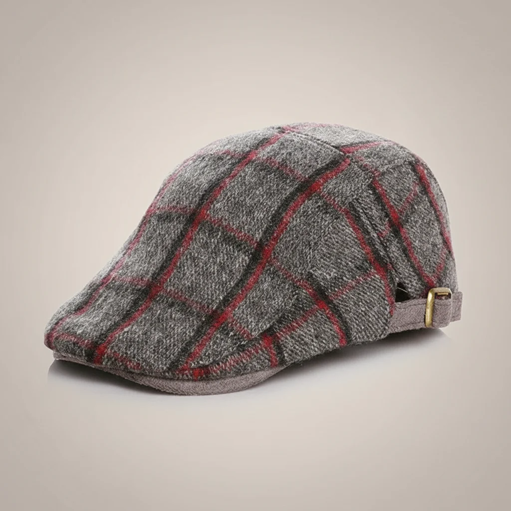 casquette plate enfant laine ajustable - Vue 5 - casquette plate
