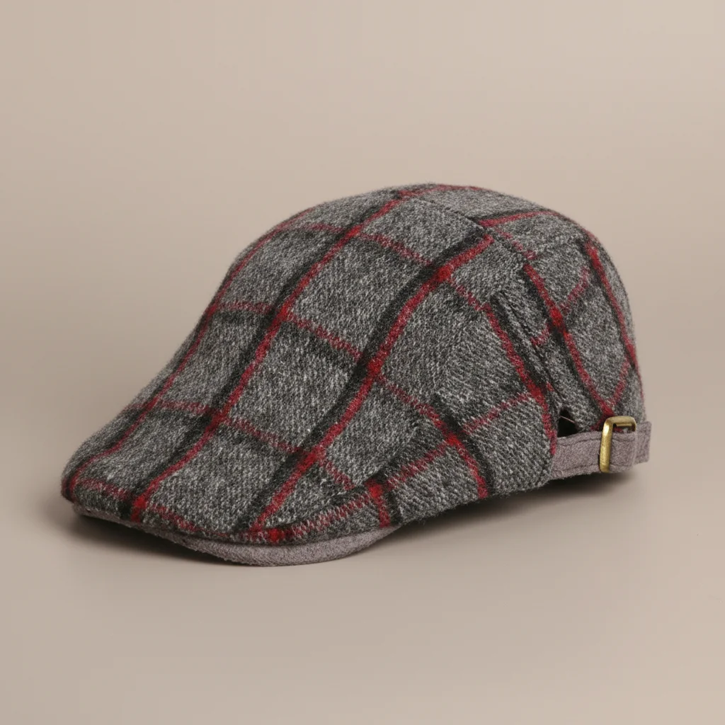 casquette plate enfant laine ajustable - Vue 6 - casquette plate