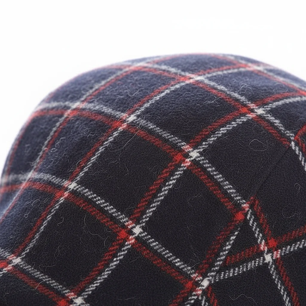 casquette plate enfant laine ajustable confort - Vue 4 - casquette plate