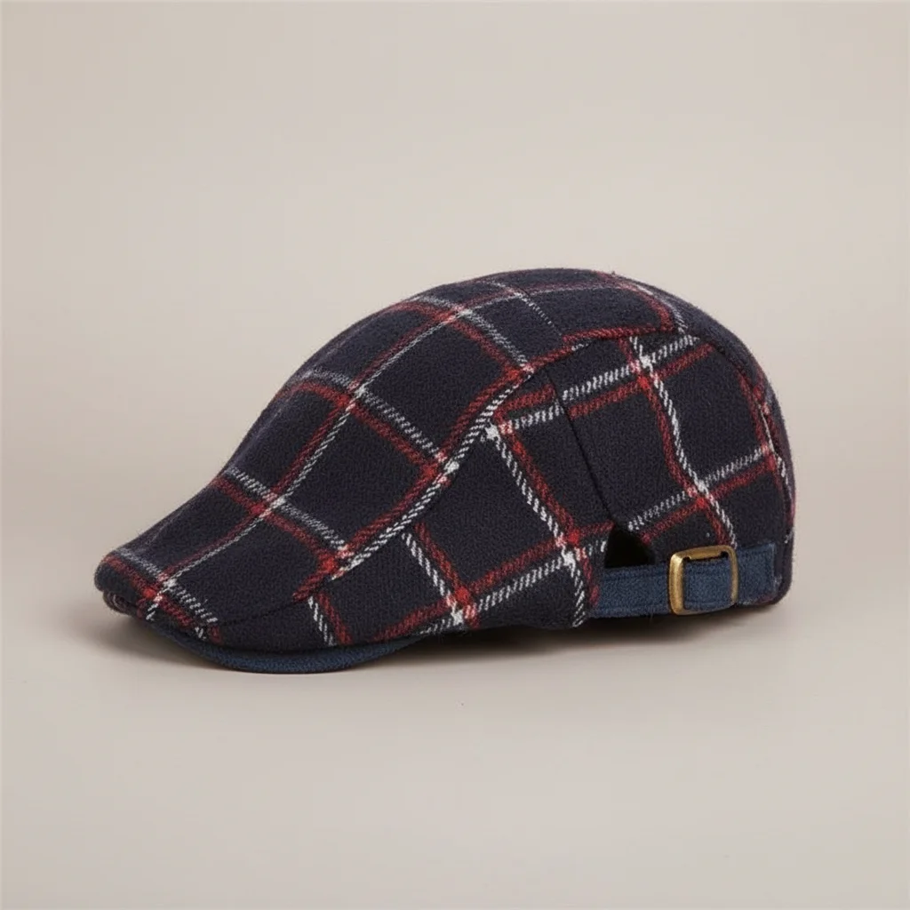 casquette plate enfant laine ajustable confort - Vue 5 - casquette plate