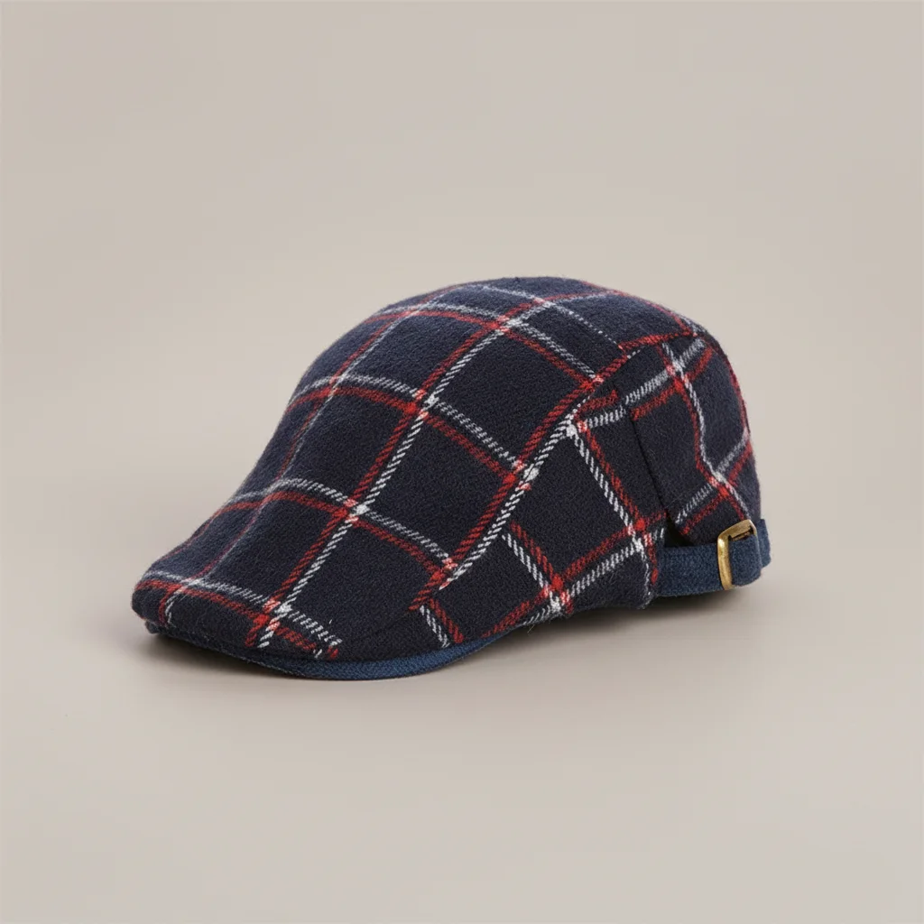 casquette plate enfant laine ajustable confort - Vue 6 - casquette plate