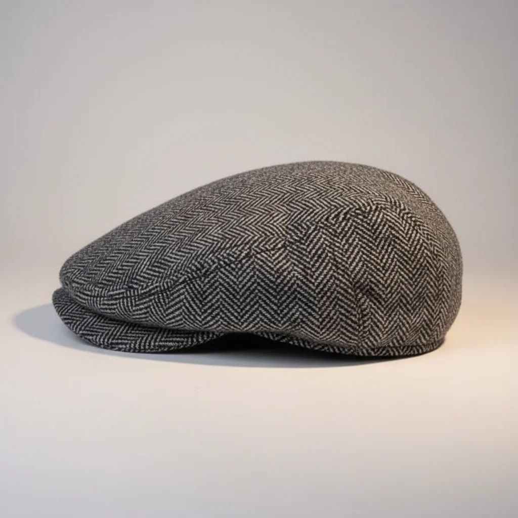 Casquette plate enfant laine et polyester 54 cm - Vue 2 - casquette plate