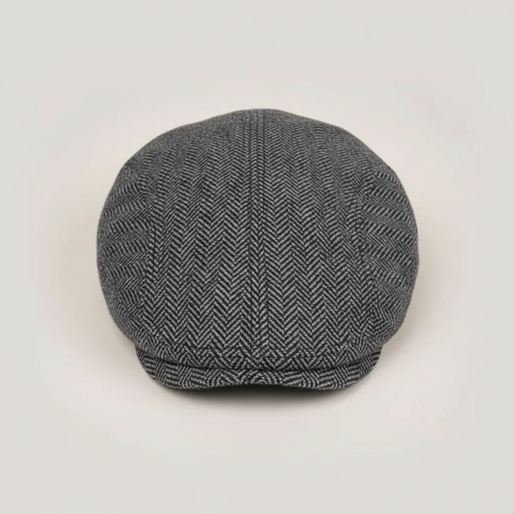 Casquette plate enfant laine et polyester 54 cm - Vue 3 - casquette plate