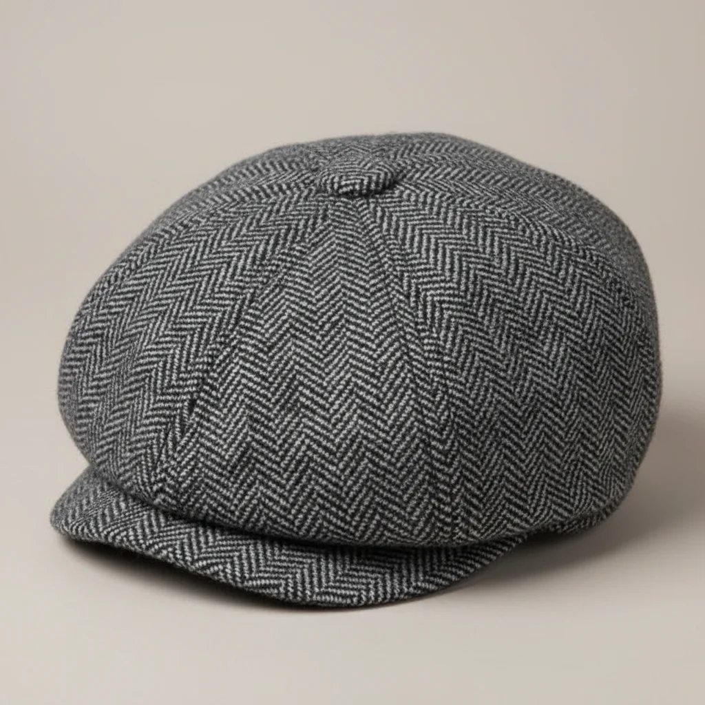 Casquette plate enfant laine et polyester 54 cm - Vue 4 - casquette plate