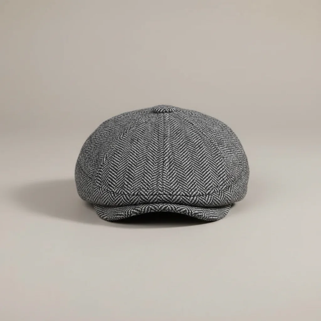 Casquette plate enfant laine et polyester 54 cm - Vue 5 - casquette plate
