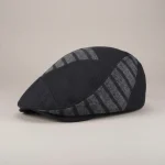 Casquette plate homme coton et polyester ajustable - Vue 1 - casquette plate