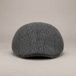 Casquette plate homme coton polyester rayé - Vue 5 - casquette plate