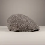 casquette plate homme laine style hiver - Vue 1 - casquette plate