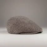 casquette plate homme laine style hiver - Vue 2 - casquette plate