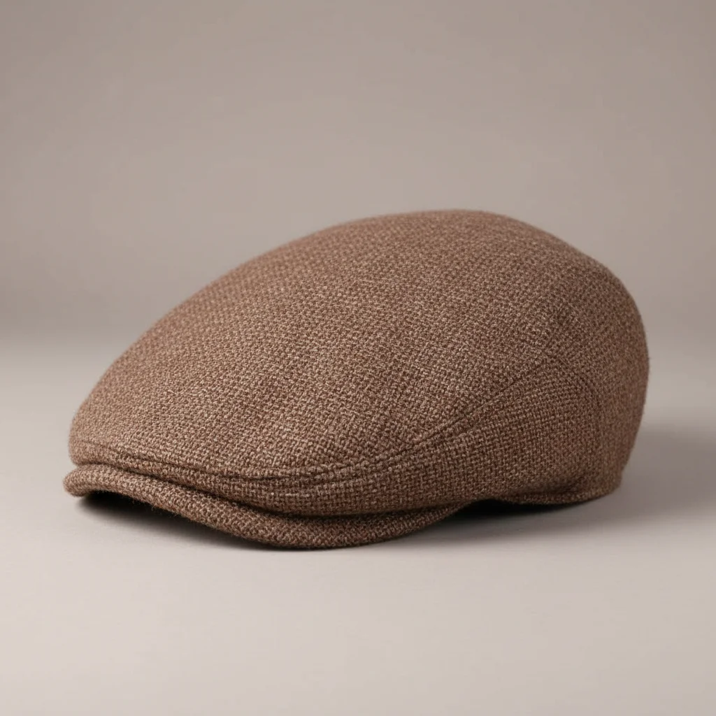 Casquette plate homme lin et coton ajustable - Vue 4 - casquette plate