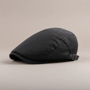 Casquette plate homme polyester été ajustable - Vue 1 - casquette plate