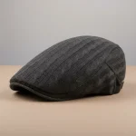 Casquette plate homme polyester style anglais - Vue 4 - casquette plate