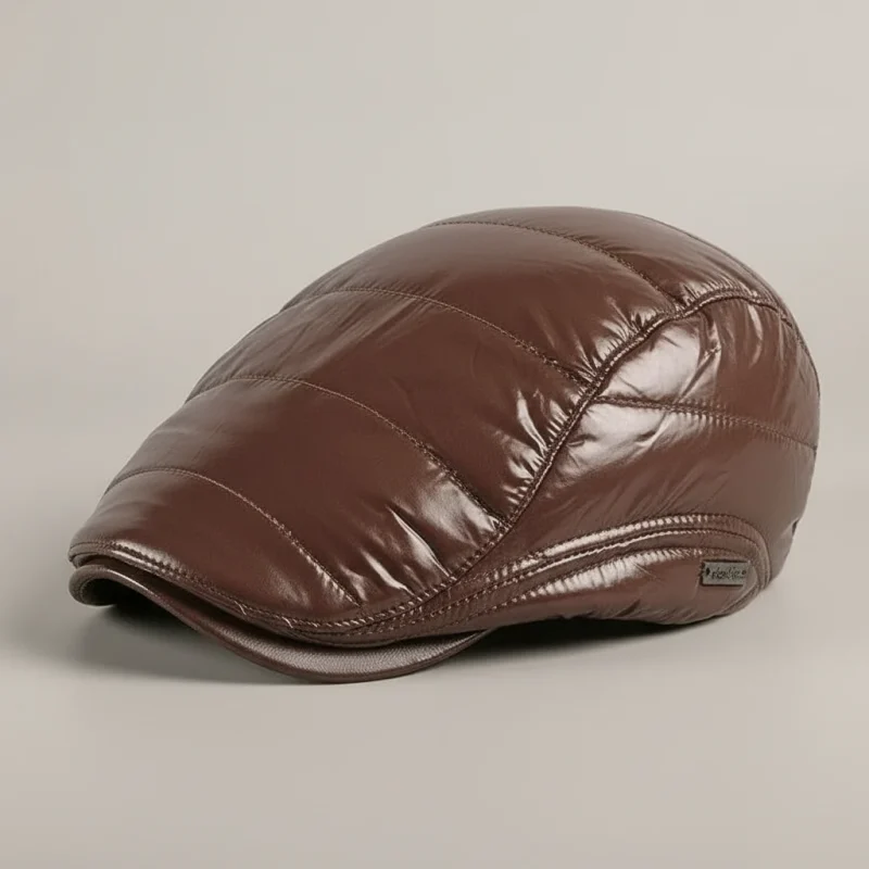 Casquette plate homme polyester style moderne - Vue 4 - casquette plate