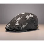Casquette plate jean homme style été - Vue 5 - casquette plate
