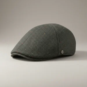 Casquette plate laine et polyester ajustable - Vue 1 - casquette plate