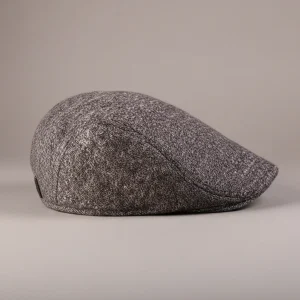 Casquette plate laine et polyester ajustable - Vue 2 - casquette plate