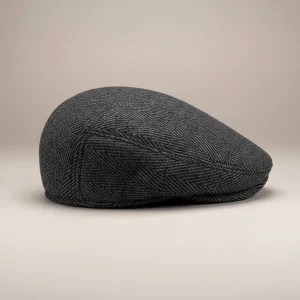 Casquette plate laine et polyester hiver - Vue 2 - casquette plate
