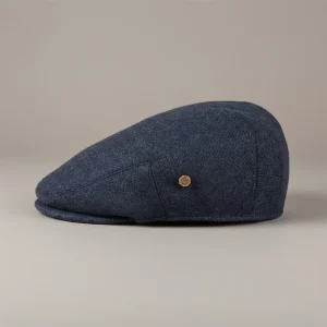 casquette plate laine et polyester homme - Vue 2 - casquette plate