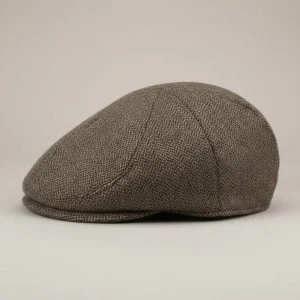 casquette plate laine et polyester homme confort - Vue 2 - casquette plate