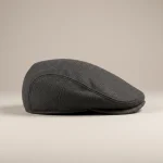 Casquette plate laine et polyester unisexe - Vue 2 - casquette plate
