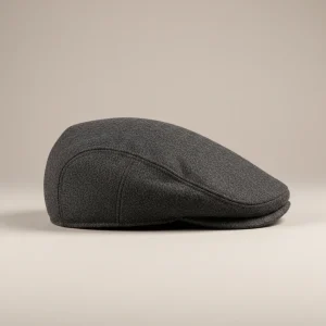 Casquette plate laine et polyester unisexe - Vue 2 - casquette plate