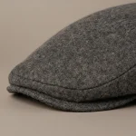 Casquette plate laine et polyester unisexe - Vue 4 - casquette plate