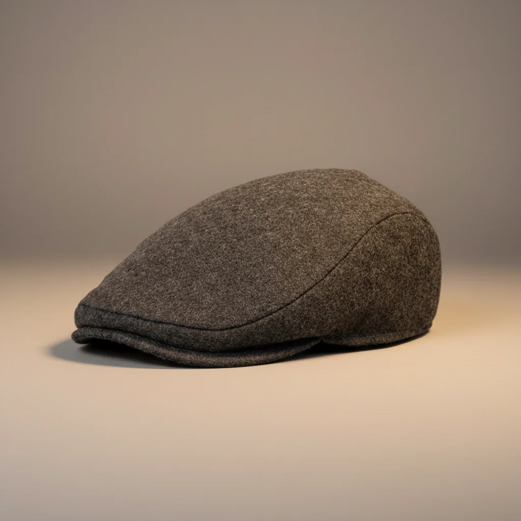 Casquette plate laine et polyester unisexe - Vue 6 - casquette plate