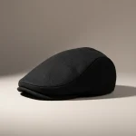 casquette plate laine et polyester vintage - Vue 2 - casquette plate