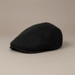 casquette plate laine et polyester vintage - Vue 3 - casquette plate