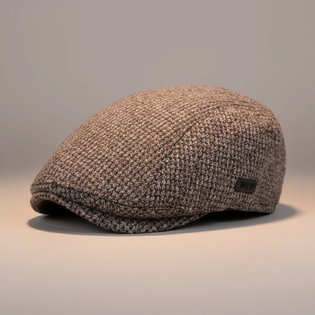 casquette plate laine homme hiver ajustable - Vue 5 - casquette plate