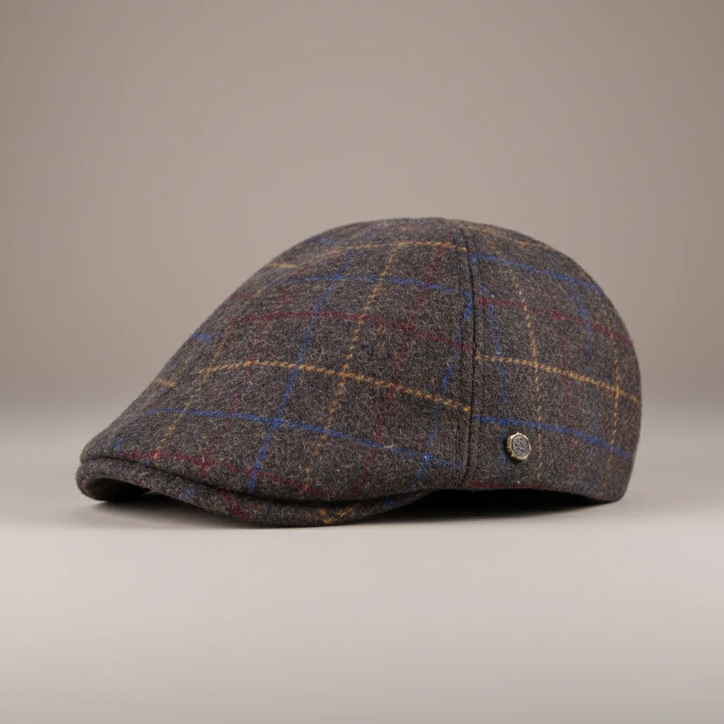 Casquette plate laine homme style authentique - Vue 5 - casquette plate