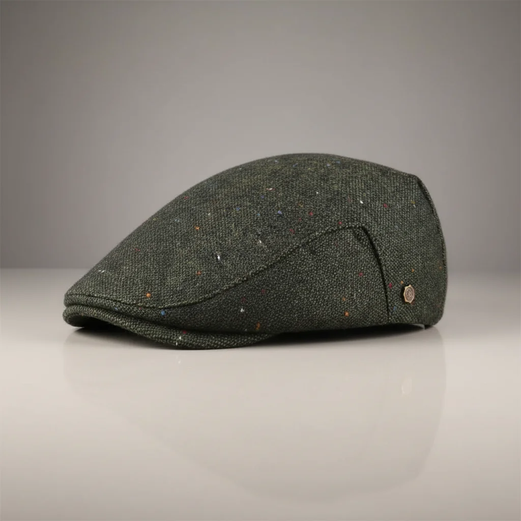 Casquette plate laine homme style campagne ajustable - Vue 5 - casquette plate