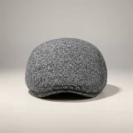Casquette plate laine homme style hiver ajustable - Vue 1 - casquette plate